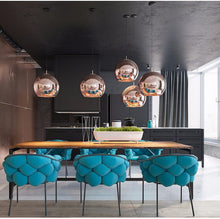 Copper GLobe Pendant Light
