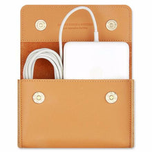 Leather MacBook Accessory Pouch