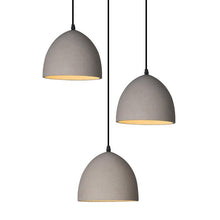 Grey Cement Pendant Light