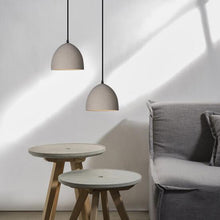 Grey Cement Pendant Light