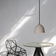 Grey Cement Pendant Light