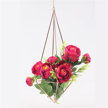 Rose Gold Hanging Planter