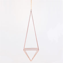Rose Gold Hanging Planter