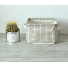 Geometric Linen Storage