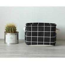 Geometric Linen Storage
