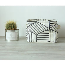 Geometric Linen Storage