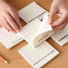 Weekly Planner Post It Notes