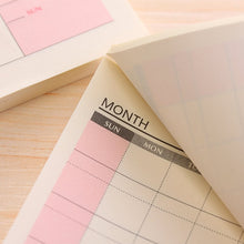 Weekly Planner Post It Notes