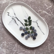 Marbled Dinner Plate
