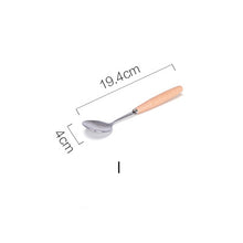 Beech Wood Handled Cutlery