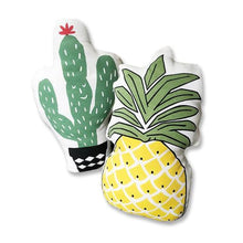Cactus and Pineapple Pillow