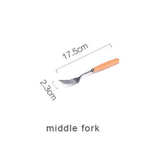 Beech Wood Handled Cutlery