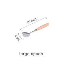 Beech Wood Handled Cutlery