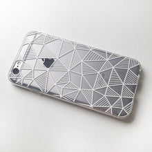 Clear Geometric iPhone Case