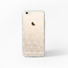 Clear Geometric iPhone Case