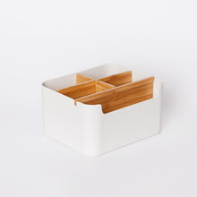 Desktop Bamboo Storage Grid