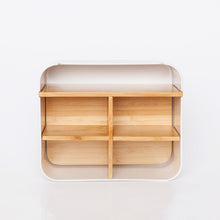 Desktop Bamboo Storage Grid