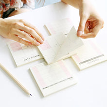 Weekly Planner Post It Notes